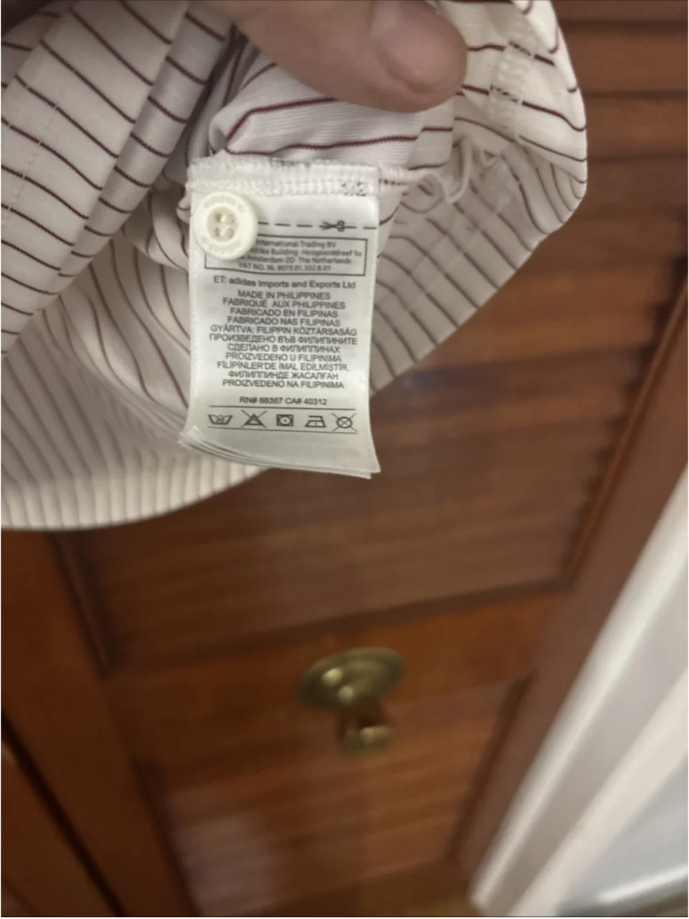 Traplord TLHP #45 Polo Shirt Jersey Adidas Size Small